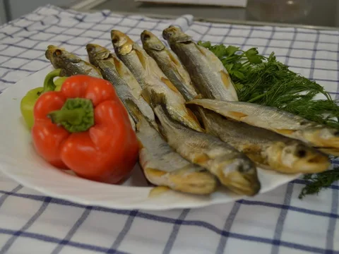 Корюшка вяленая